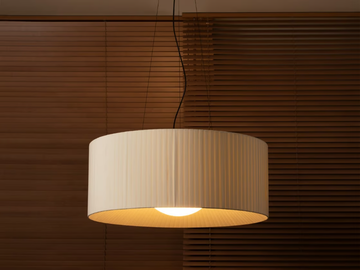 LAP - Adjustable fabric pendant lamp by Milan Iluminación - view 2